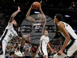 Heat Spurs Basketball