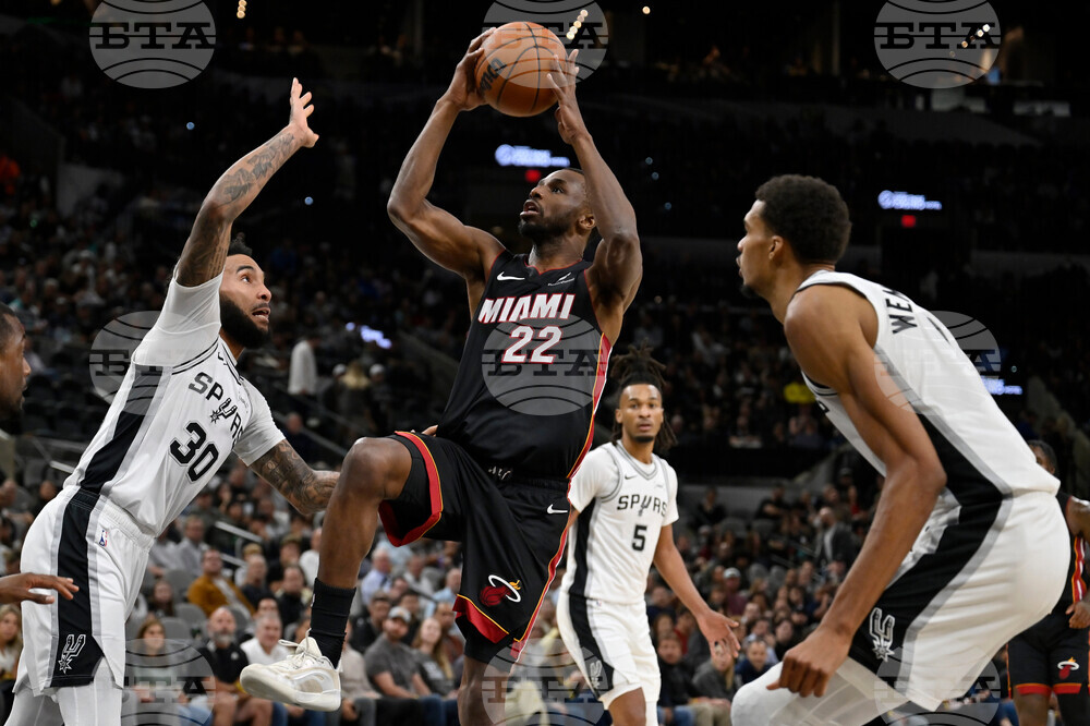 Heat Spurs Basketball