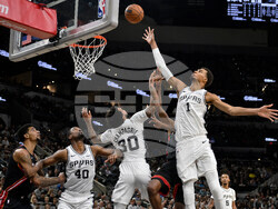 Heat Spurs Basketball