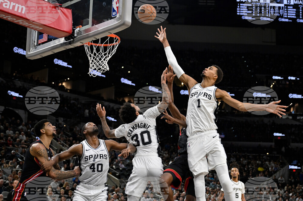 Heat Spurs Basketball