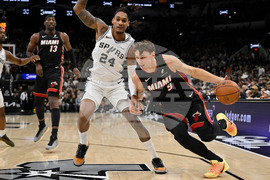 Heat Spurs Basketball
