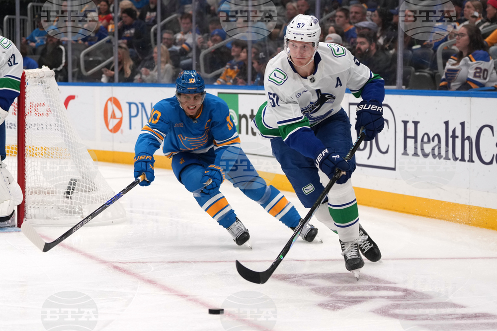 Canucks Blues Hockey