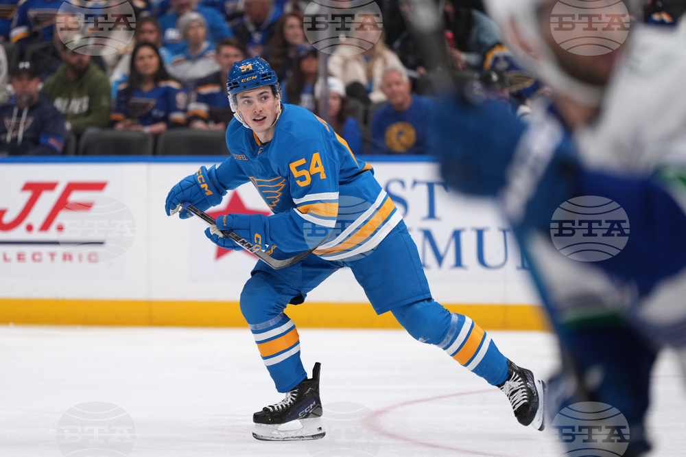 Canucks Blues Hockey