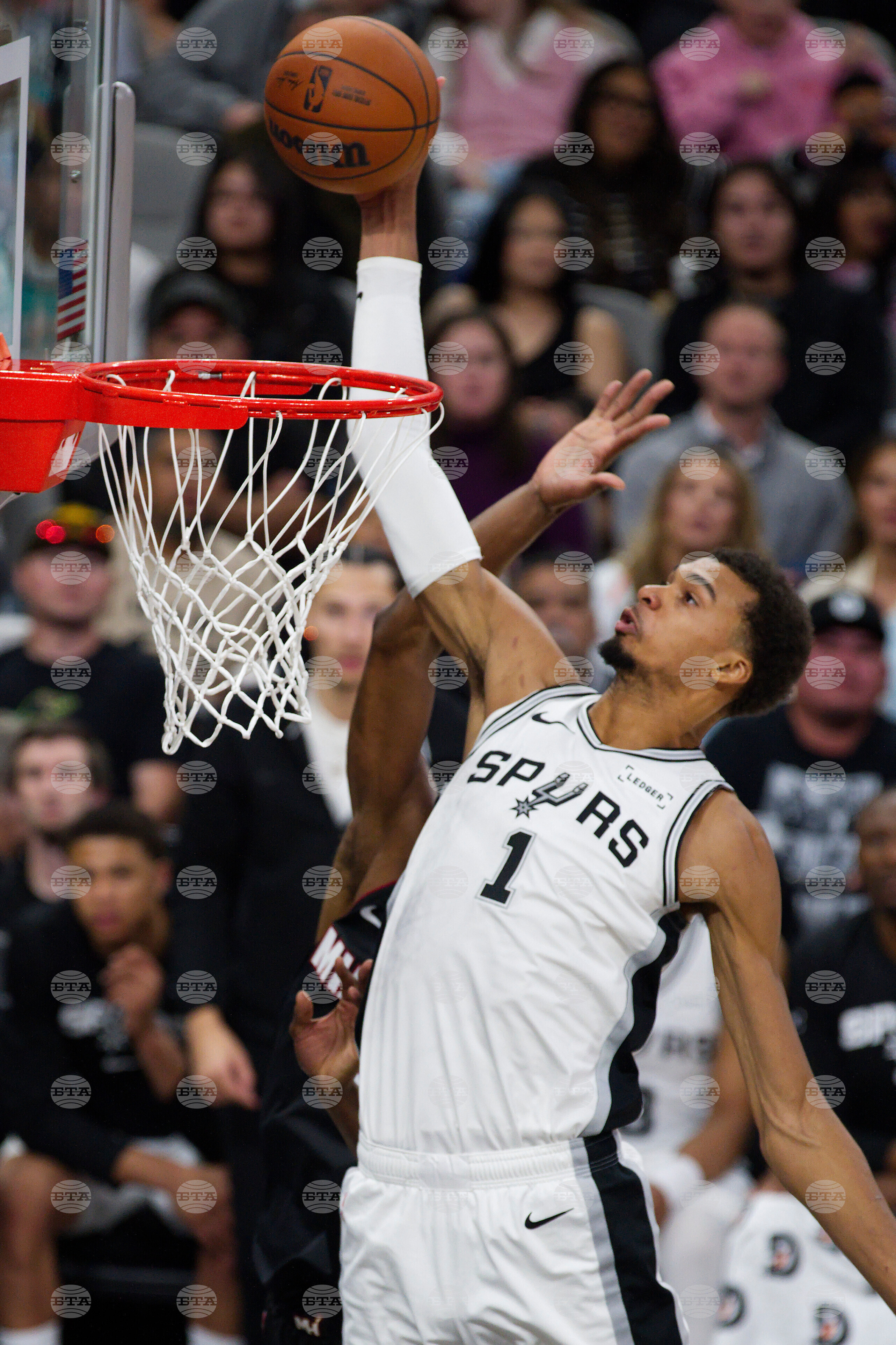 Heat Spurs Basketball