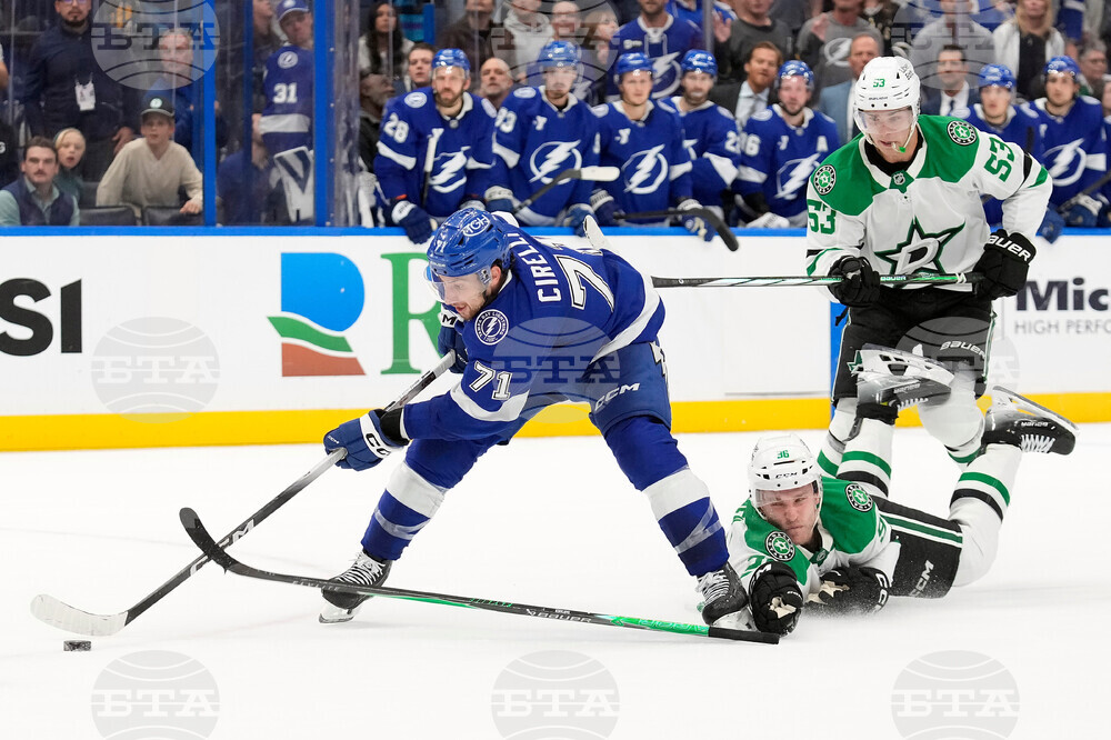 Stars Lightning Hockey