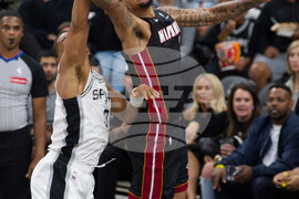 Heat Spurs Basketball
