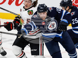 Blackhawks Jets Hockey