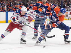 Rangers Oilers Hockey