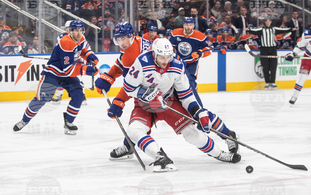 Rangers Oilers Hockey