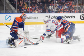 Rangers Oilers Hockey