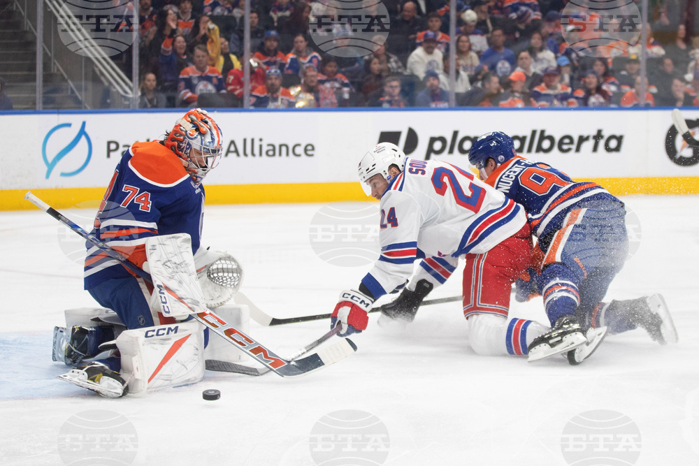 Rangers Oilers Hockey