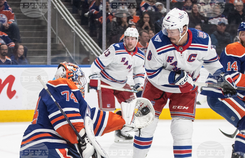 Rangers Oilers Hockey