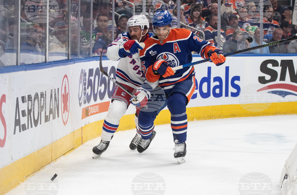 Rangers Oilers Hockey