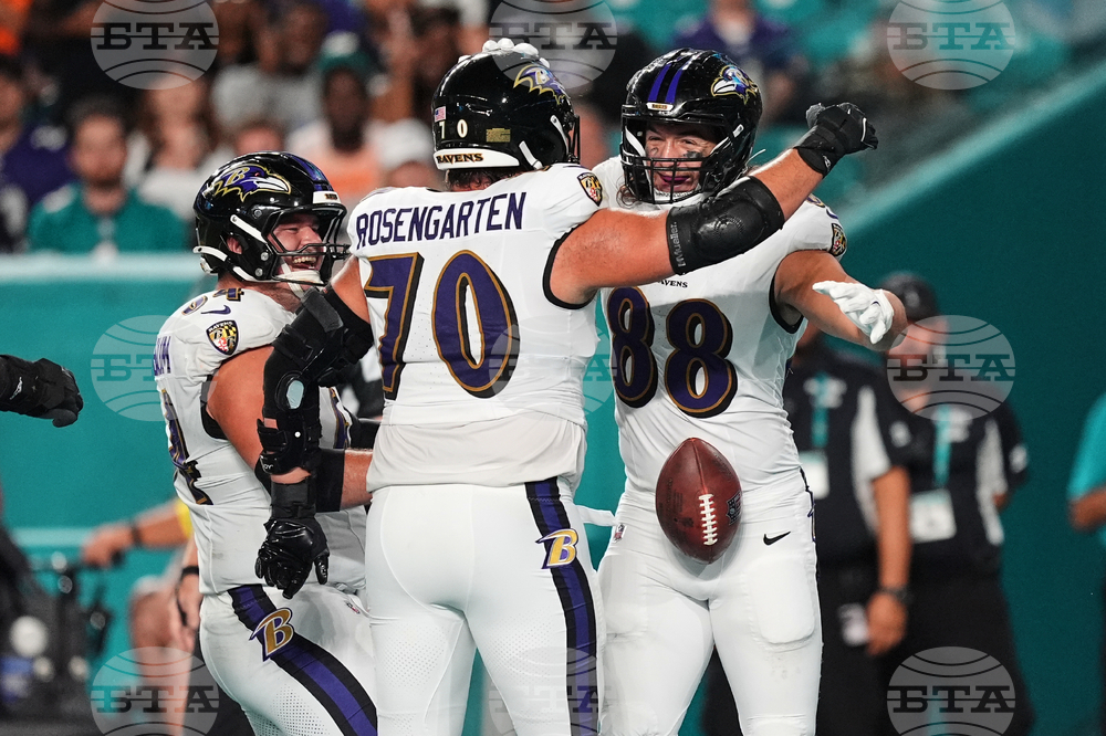 Ravens Dolphins Football