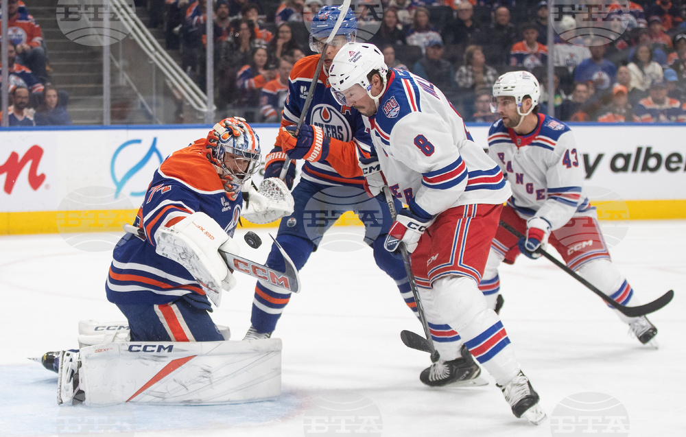 Rangers Oilers Hockey