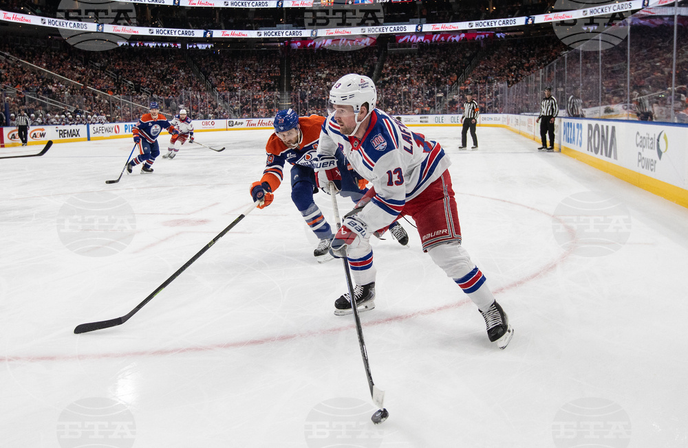 Rangers Oilers Hockey