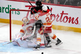 Flames Senators Hockey