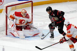 Flames Senators Hockey