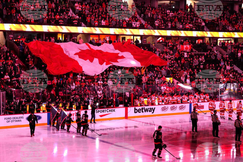 Flames Senators Hockey