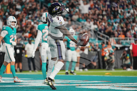 Ravens Dolphins Football