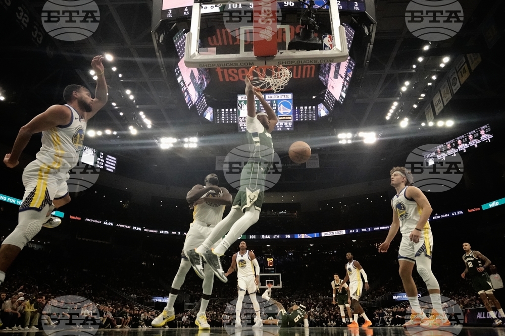 Warriors Bucks Basketball