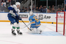 Canucks Blues Hockey