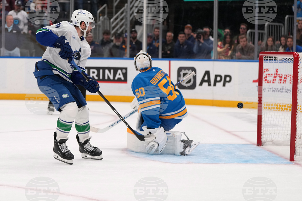 Canucks Blues Hockey