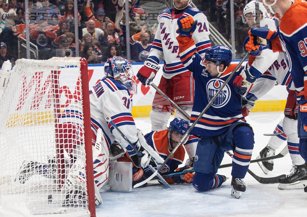 Rangers Oilers Hockey