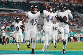 Ravens Dolphins Football