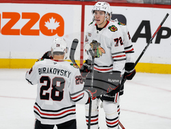 Blackhawks Jets Hockey