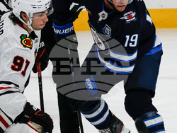 Blackhawks Jets Hockey