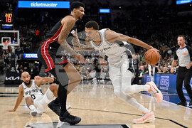 Heat Spurs Basketball