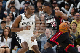 Heat Spurs Basketball