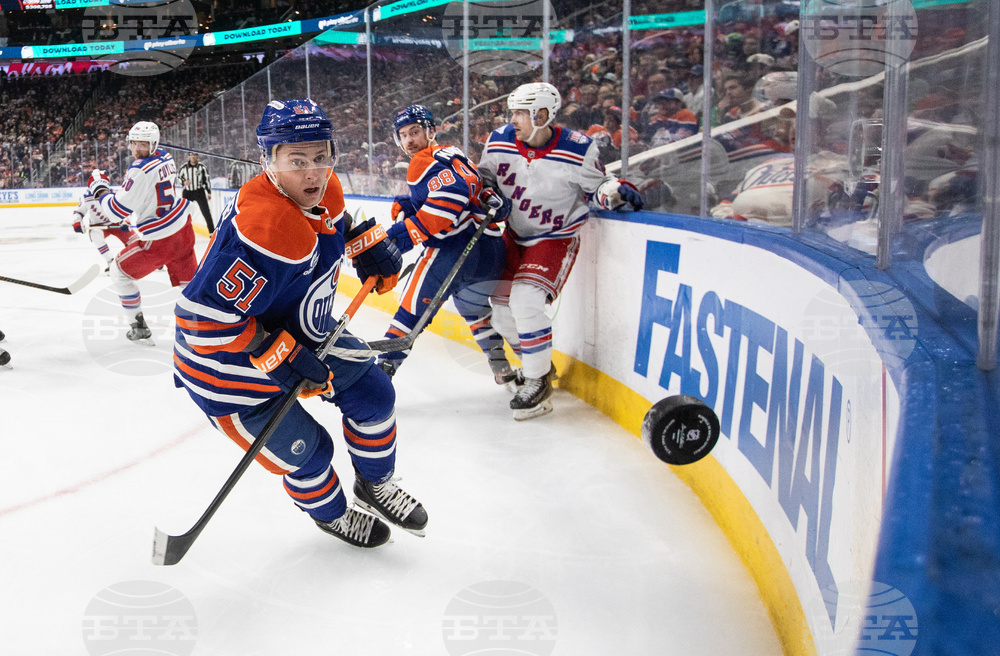 Rangers Oilers Hockey