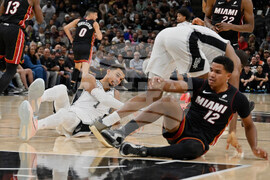 Heat Spurs Basketball