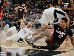 Heat Spurs Basketball