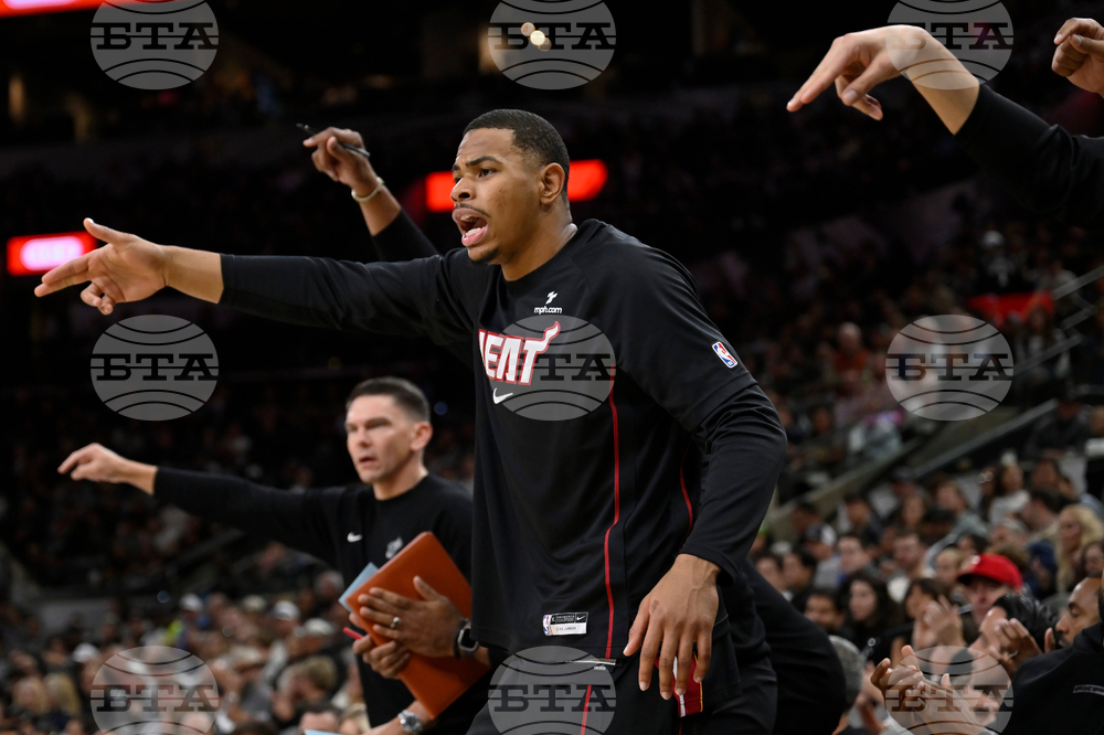 Heat Spurs Basketball