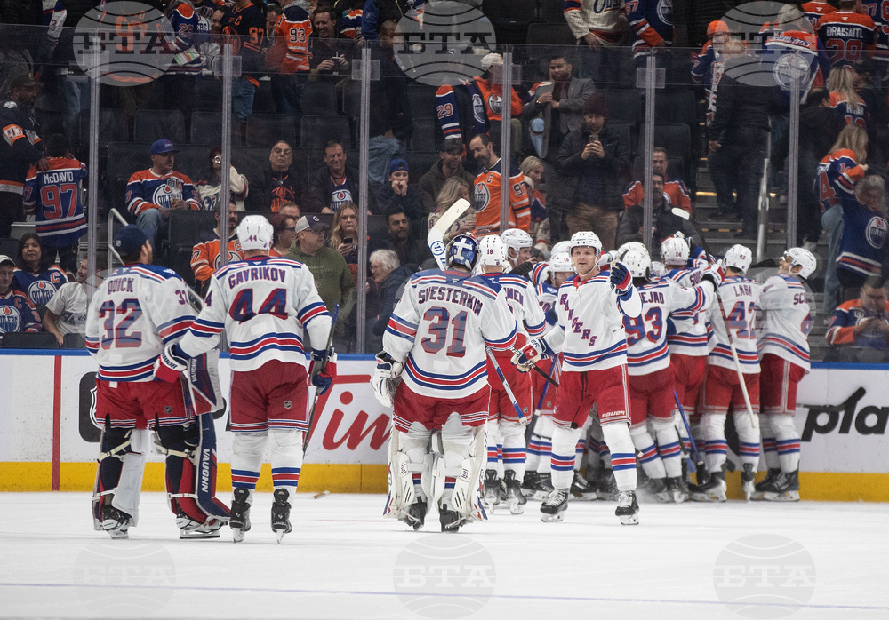 Rangers Oilers Hockey