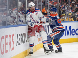 Rangers Oilers Hockey
