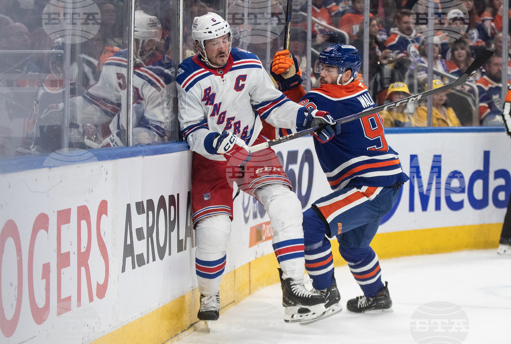 Rangers Oilers Hockey