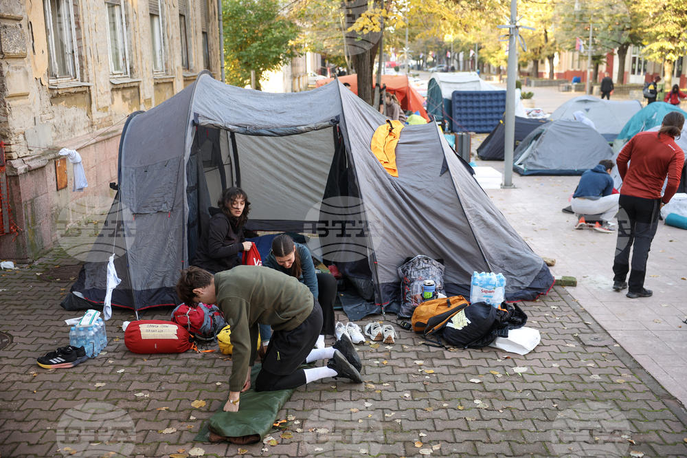 Serbia Protest March