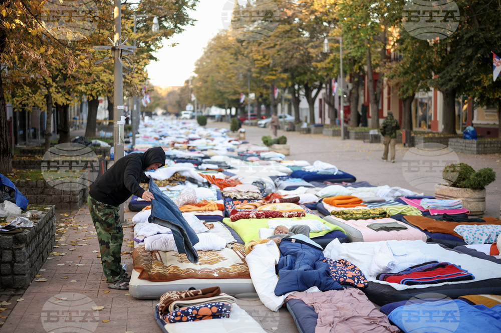 Serbia Protest March