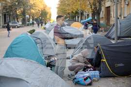 Serbia Protest March