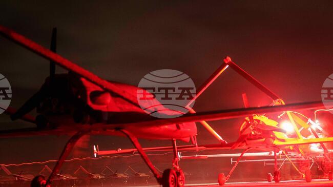 При украинска атака с дронове бяха повредени два кораба в руския град Краснодар, казаха регионалните власти