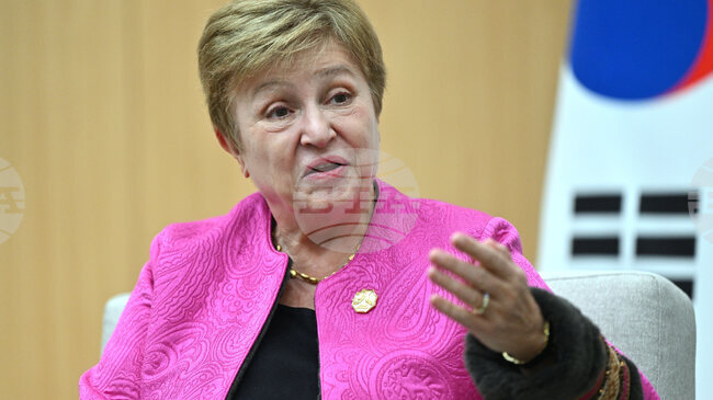 Глобалната инфлация ще спадне, но е необходима търговска интеграция, заяви Кристалина Георгиева на форум в Дубай