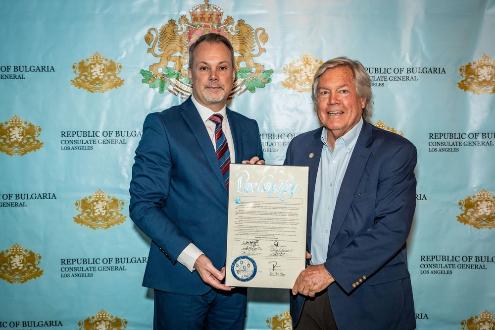 Месец ноември 2025 г. бе официално обявен за „Месец на българо-американското приятелство“ в Лас Вегас и Кларк Каунти