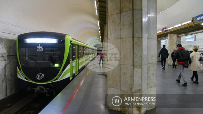 АРМЕНПРЕС: За строежа на нова станция на метрото в Ереван ще бъдат отделени два милиарда драма