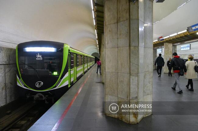 АРМЕНПРЕС: За строежа на нова станция на метрото в Ереван ще бъдат отделени два милиарда драма