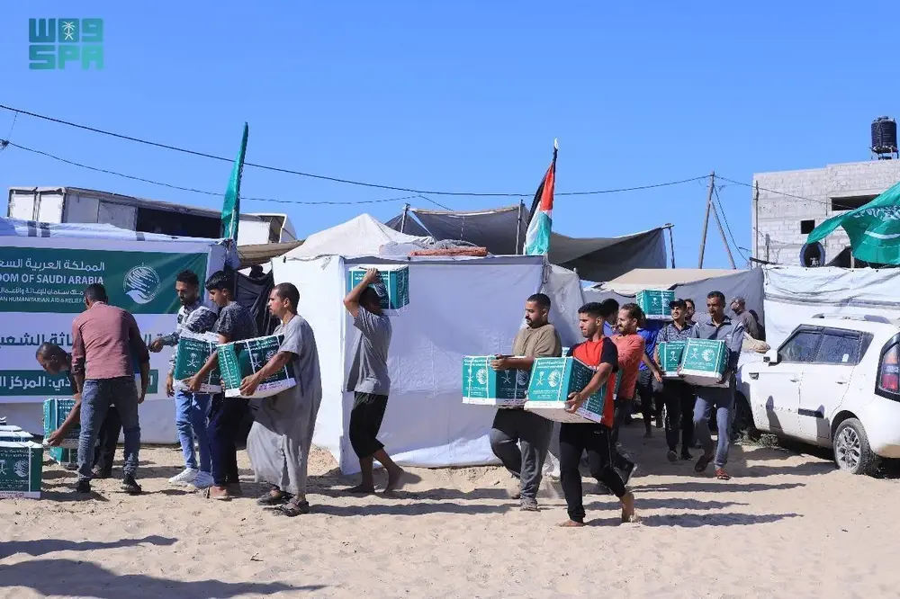 СПА: Саудитска Арабия достави хранителна помощ за разселени семейства в Хан Юнис в Газа