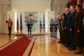 Румен Радев - изявени български културни дейци - награждаване